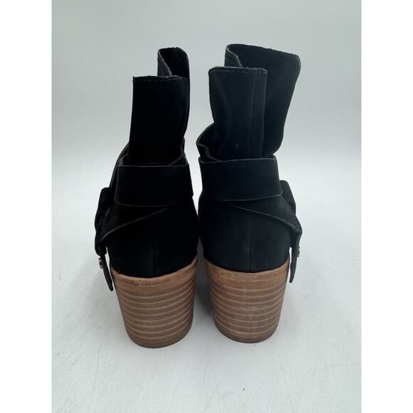 UGG ELORA Women's NEW Heeled Boot Black US Size 5.5 Medium (1019148) - Picture 7 of 11